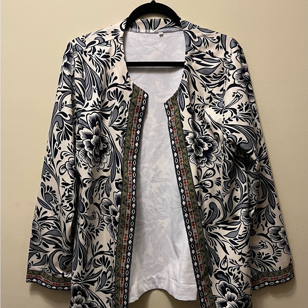 Floral Print Women's Jacket